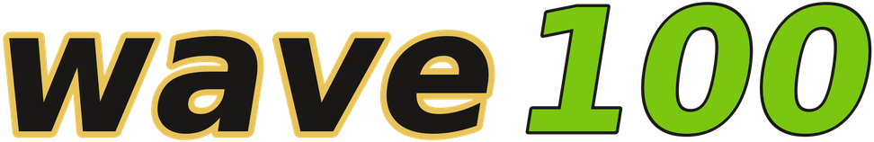 wave100 logo